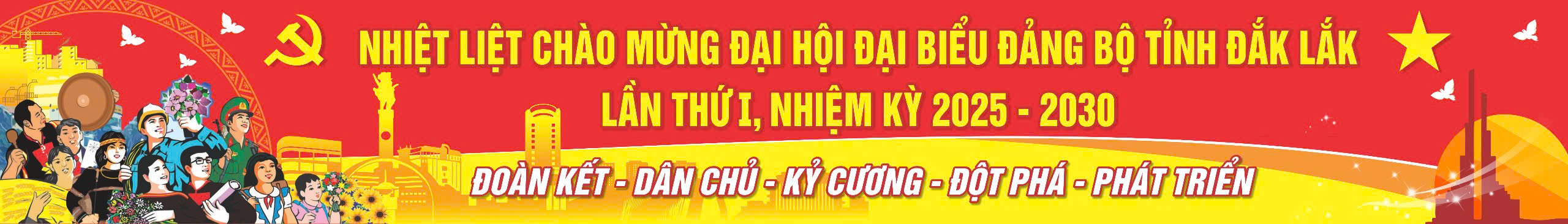 Chào mừng đại hội đại biểu