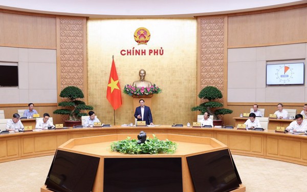 Thông cáo báo chí Phiên họp Chính phủ thường kỳ tháng 5/2022