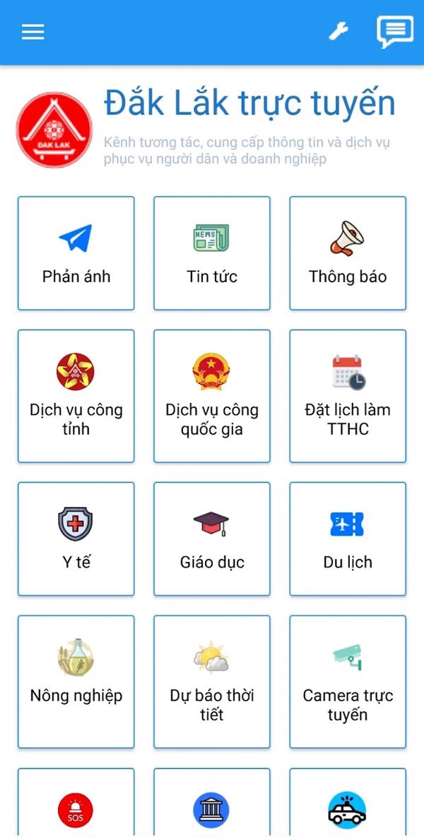 Triển khai các dịch vụ đô thị thông minh tỉnh Đắk Lắk