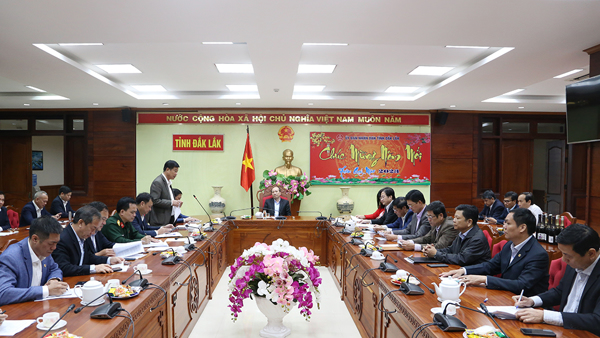UBND tỉnh gặp mặt các sở, ban, ngành đầu Xuân Quý Mão 2023
