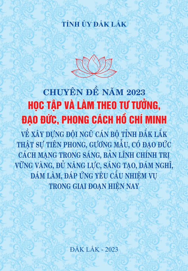 Tài liệu Chuyên đề năm 2023 về học tập và làm theo tư tưởng, đạo đức, phong cách Hồ Chí Minh