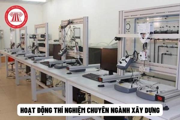 Cấp Giấy chứng đủ điều kiện hoạt đông thí nghiệm chuyên ngành xây dựng - Công ty TNHH DTAH