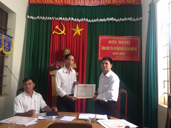 Hội nghị cán bộ, công chức, người lao động TAND thị xã Buôn Hồ