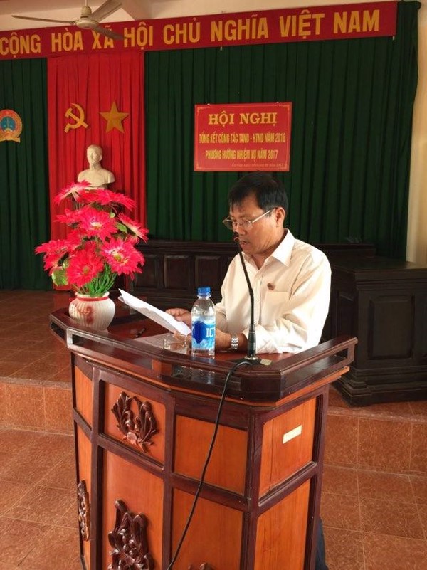 Tòa án nhân dân huyện Ea Súp, tỉnh Đắk Lắk tổ chức hội nghị tổng kết công tác Tòa án nhân dân – Hội thẩm nhân dân năm 2016 và triển khai phương hướng, nhiệm vụ công tác năm 2017.
