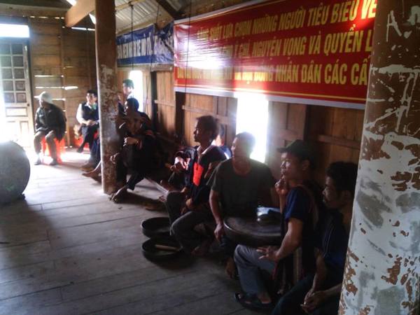 Lễ hội cúng bến nước tại buôn H’Ngô A, xã Hòa Phong,  huyện Krông Bông, tỉnh Đăk Lăk