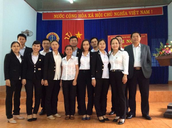 Tòa án nhân dân huyện Ea H’leo tổ chức  Hội nghị tổng kết công tác năm 2016