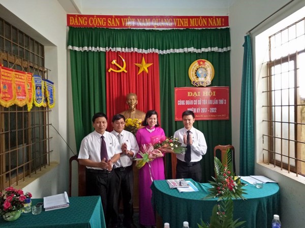 Buôn Hồ - Đại hội Công đoàn cơ sở Tòa án lần thứ III nhiệm kỳ 2017 - 2022