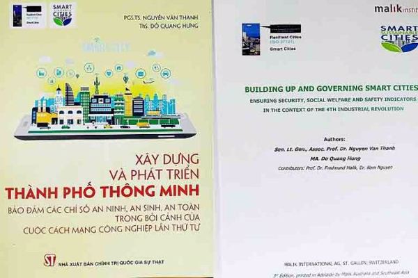 Ra mắt cuốn sách "Xây dựng và phát triển thành phố thông minh đảm bảo các chỉ số an ninh, an sinh, an toàn trong bối cảnh của cuộc cách mạng công nghiệp lần thứ IV"