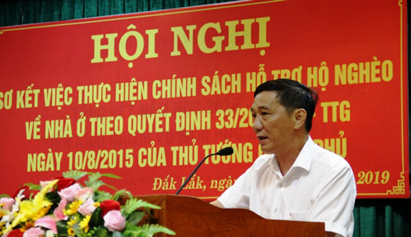 Sơ kết thực hiện chính sách hỗ trợ hộ nghèo về nhà ở giai đoạn 2016 – 2018