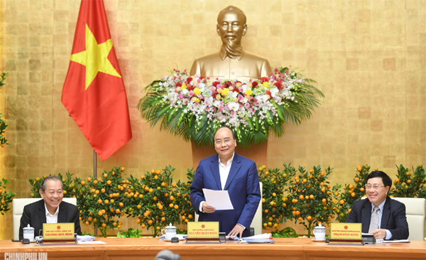 Nghị quyết phiên họp Chính phủ thường kỳ tháng 4/2019