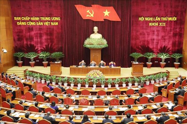Tổng Bí thư, Chủ tịch nước Nguyễn Phú Trọng khai mạc Hội nghị Trung ương 10