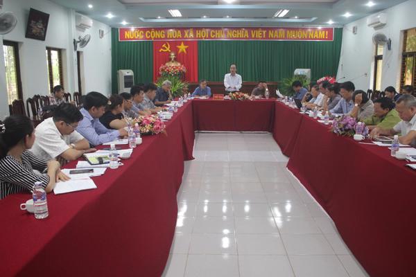 Đoàn công tác của Tỉnh ủy làm việc tại huyện Buôn Đôn