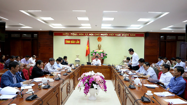 UBND tỉnh họp rà soát tiến độ lập quy hoạch tỉnh