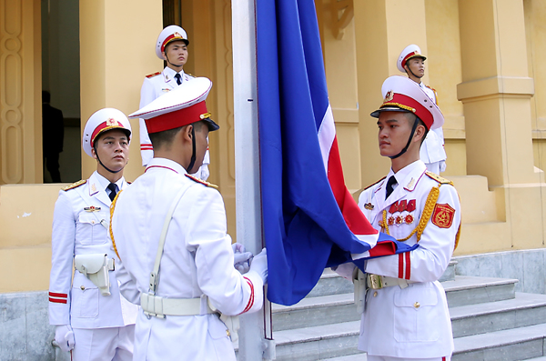 Lễ Thượng cờ ASEAN tại Hà Nội