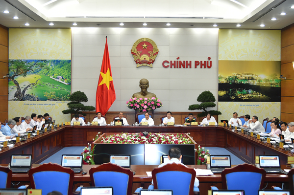 Thông cáo báo chí phiên họp Chính phủ thường kỳ tháng 6/2017