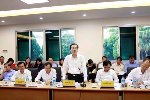 Hội nghị Đánh giá tình hình thực hiện Chiến lược KHCN ngành Xây dựng và Chương trình phối hợp giữa Bộ Xây dựng và Bộ Khoa học và Công nghệ giai đoạn 2016 - 2020 