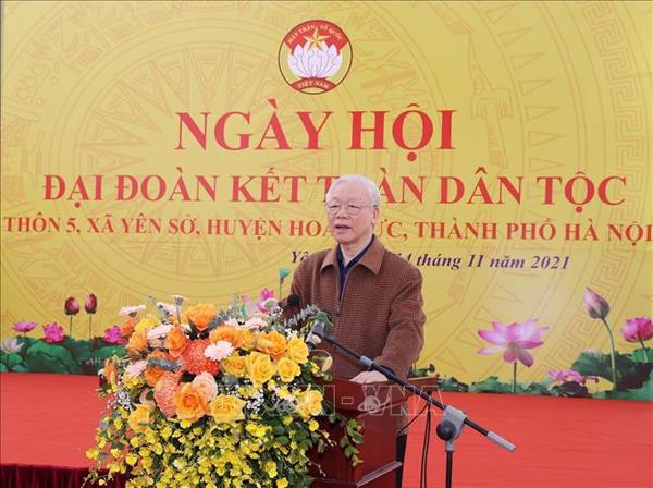 Ngày hội Đại đoàn kết toàn dân tộc là phát huy quyền làm chủ của nhân dân