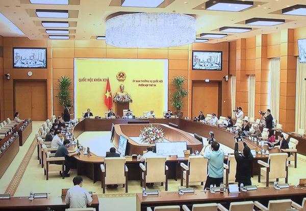 Khai mạc Phiên họp thứ 54 của Ủy ban Thường vụ Quốc hội