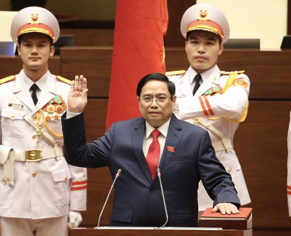 Đồng chí Phạm Minh Chính giữ chức vụ Thủ tướng Chính phủ