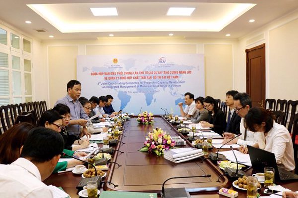 Cuộc họp Ban điều phối chung lần thứ IV Dự án tăng cường năng lực quản lý tổng hợp chất thải rắn đô thị 